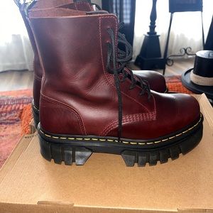 BRAND NEW! Ox blood-colored boots